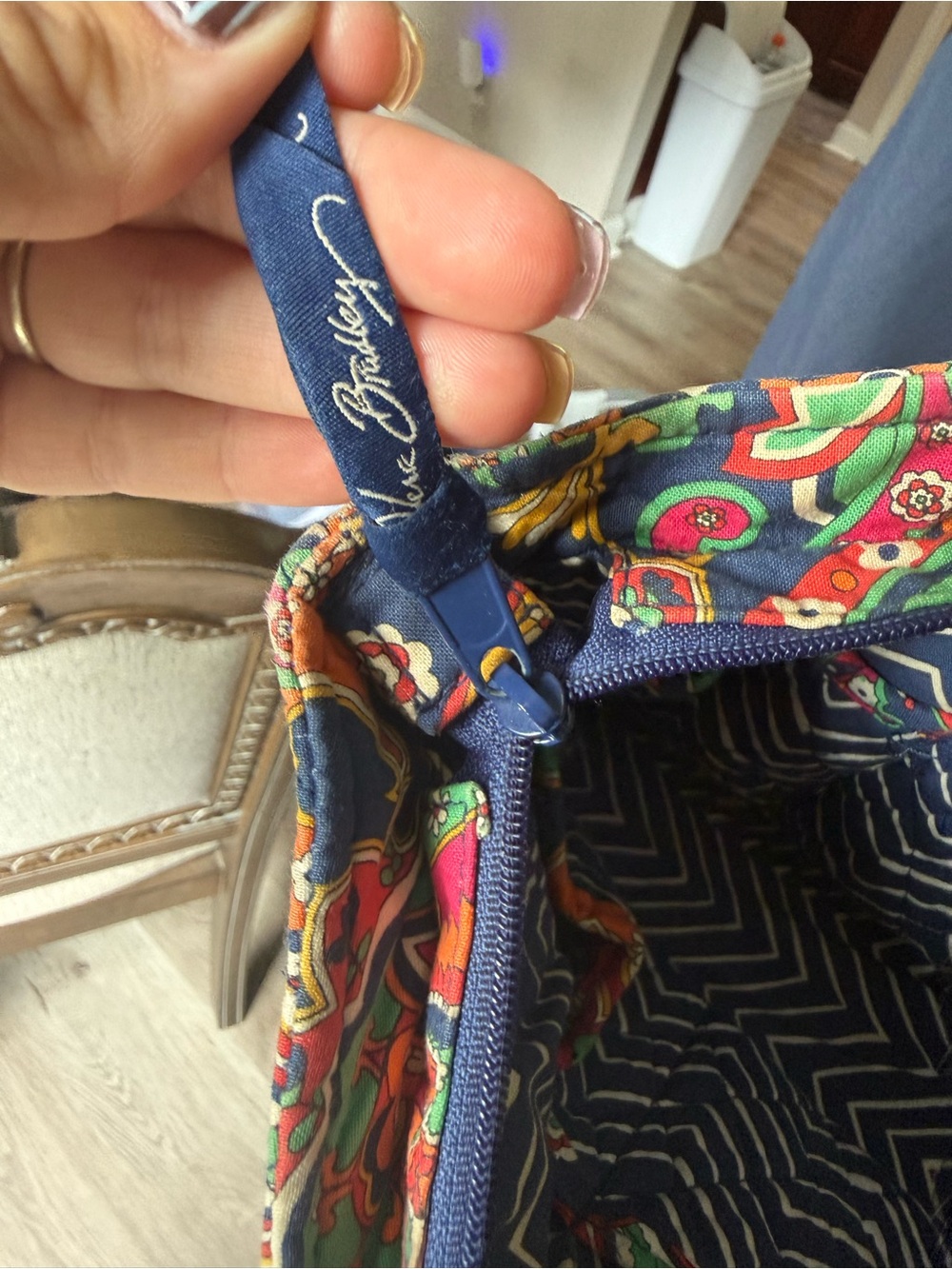 Vera Bradley Get Carried Away Bag in Venetian Paisley - Picture 5 of 6